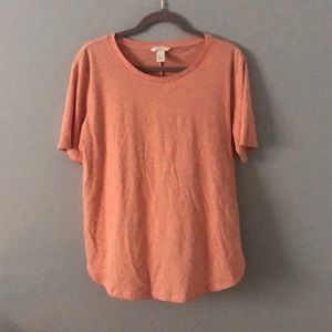 scoop neck shirt
